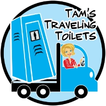 Tams Traveling Toilets Logo